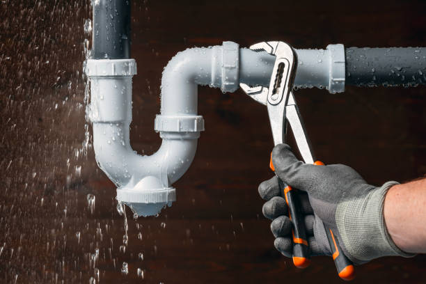 Professional Sewer Line Repair technician working in West Bend, WI